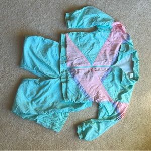 Vintage Longstreet Windbreaker set, perfect Pastels size M petite